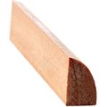 Craftwood Craftwood 129-S Base Shoe Moulding; Natural - 0.44 x 0.69 in. x 8 ft. - Pack of 18 129-S